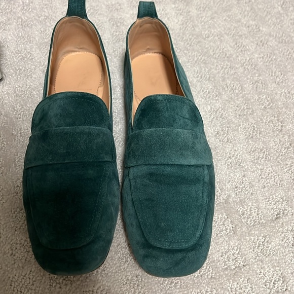 J. Crew Calf Suede Minimal Tab loafers - Picture 9 of 13